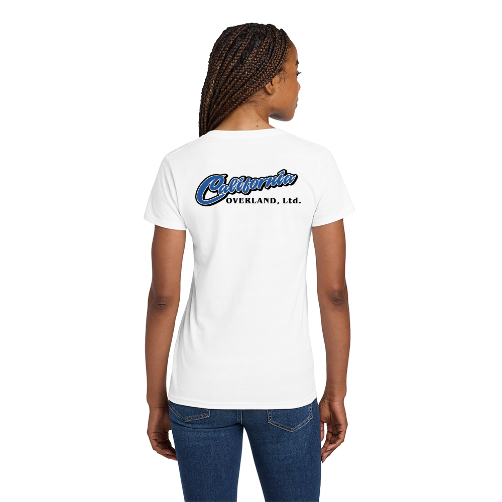 Gildan® Ladies Heavy Cotton™ 100% Cotton V-Neck T-Shirt