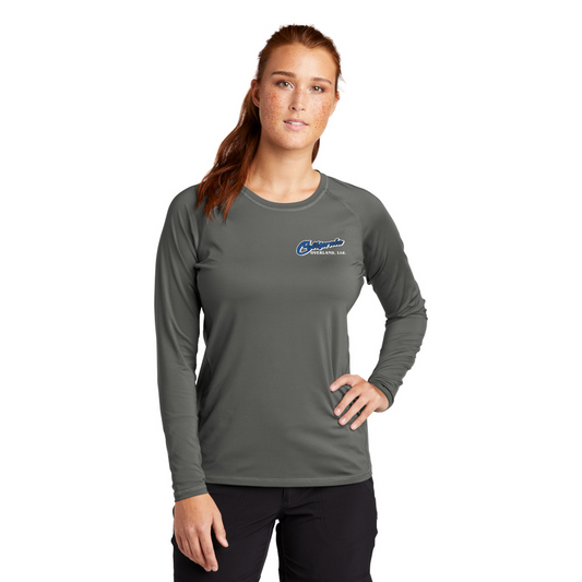 Sport-Tek Ladies Long Sleeve Rash guard Tee