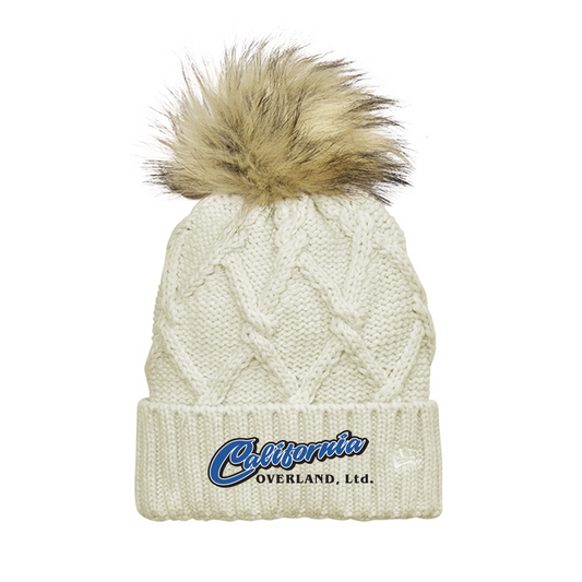 New Era ® Faux Fur Pom Beanie